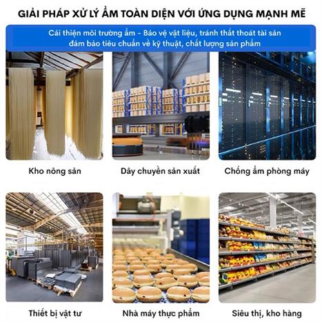 Máy hút ẩm Fujihaia DH90W Màu Trắng