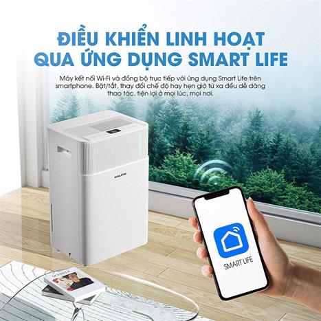 Máy hút ẩm Kalite DrySense A6 Màu Trắng