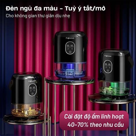 Máy hút ẩm FUJIHOME DHP035-MINI Màu Đen