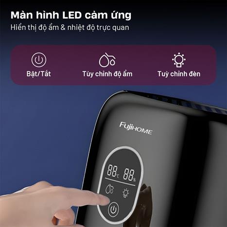 Máy hút ẩm FUJIHOME DHP035-MINI Màu Đen