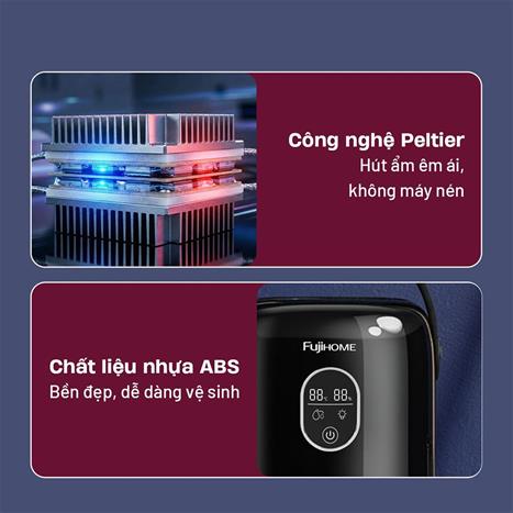 Máy hút ẩm FUJIHOME DHP035-MINI Màu Đen