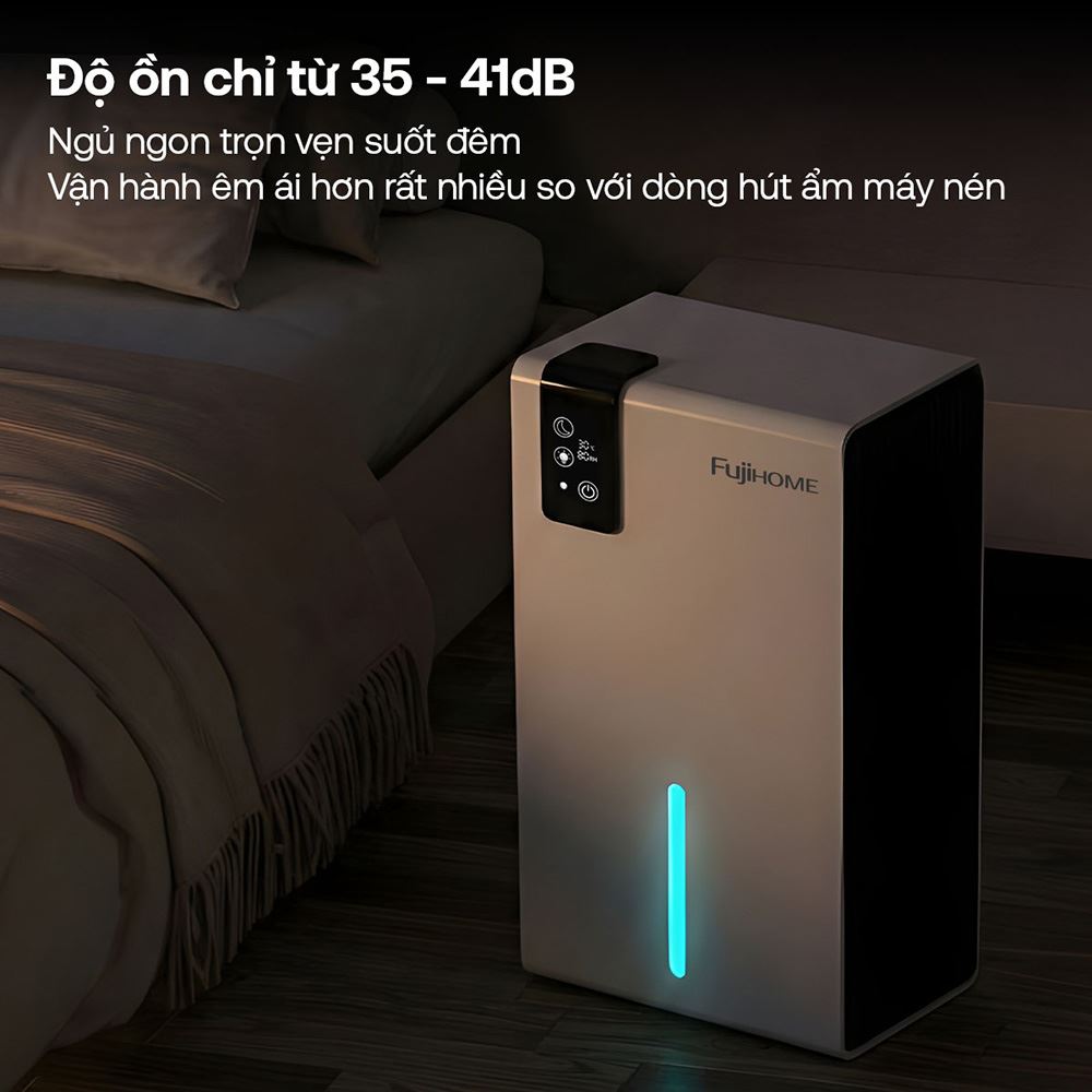 Máy hút ẩm FUJIHOME DHP23-MINI Màu Trắng