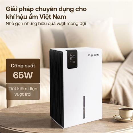 Máy hút ẩm FUJIHOME DHP23-MINI Màu Trắng