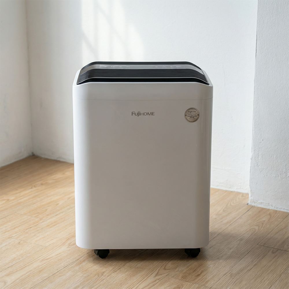 Máy hút ẩm kết hợp lọc không khí FUJIHOME DH35W-HEPA Màu Trắng