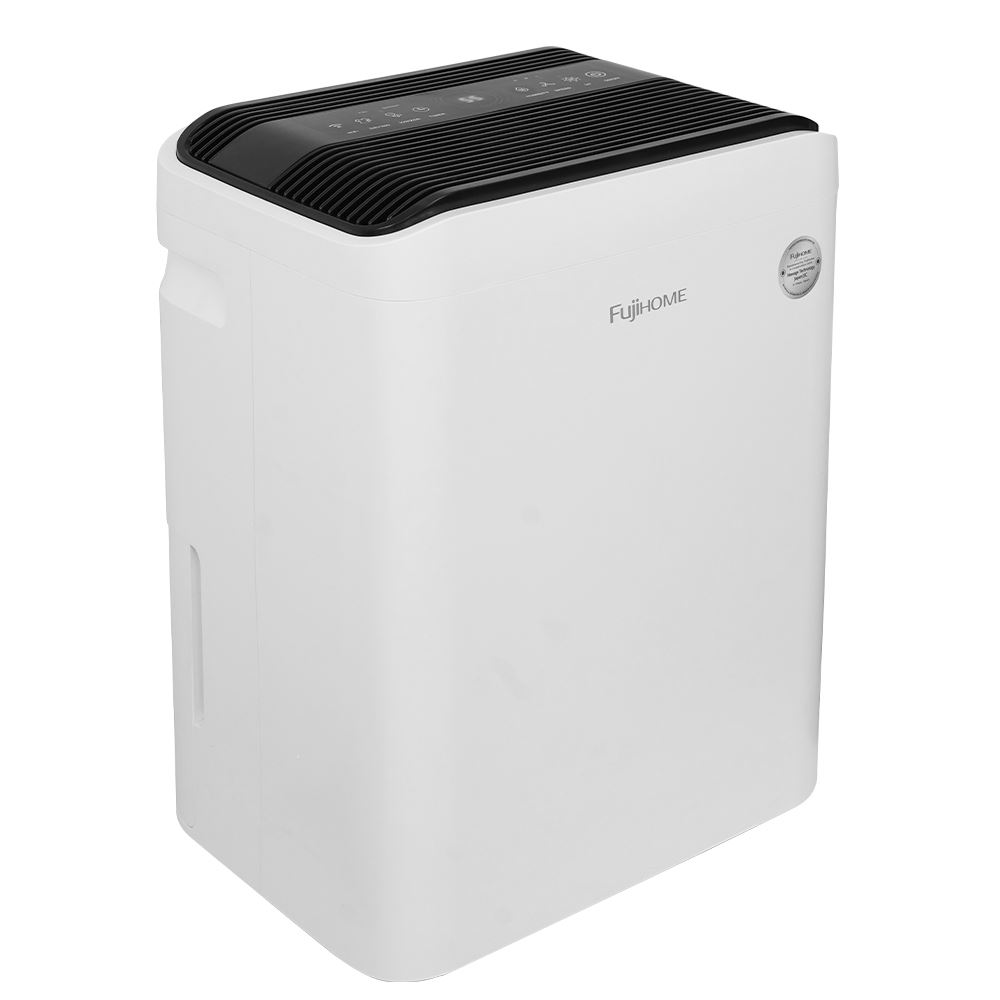Máy hút ẩm kết hợp lọc không khí FUJIHOME DH35W-HEPA Màu Trắng