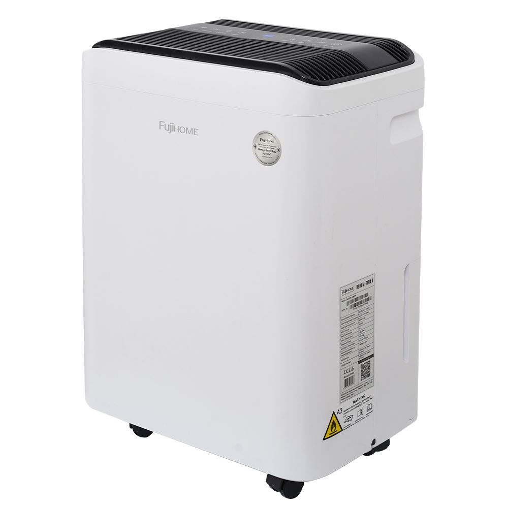 Máy hút ẩm kết hợp lọc không khí FUJIHOME DH35W-HEPA Màu Trắng