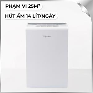 Máy hút ẩm kết hợp lọc không khí FUJIHOME DH14W-HEPA