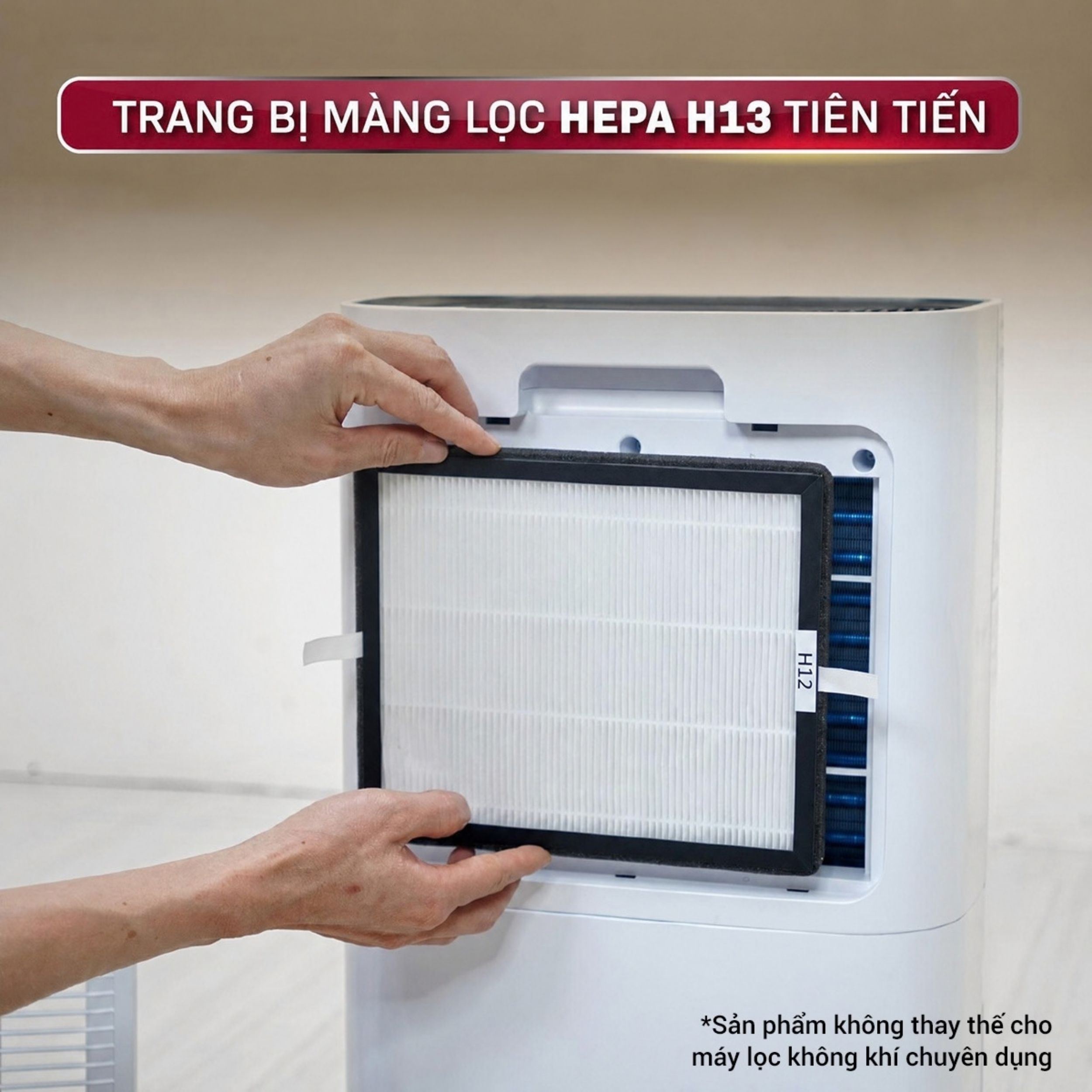 Máy hút ẩm FUJIHOME DH25W-HEPA Màu Trắng