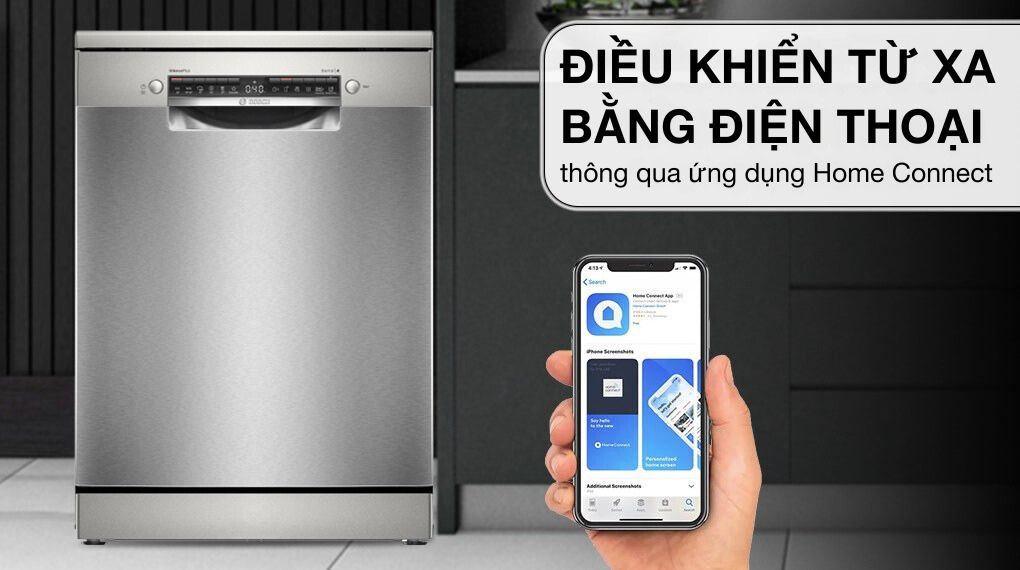 Máy rửa chén độc lập Bosch SMS4ECI26E - Tiện ích