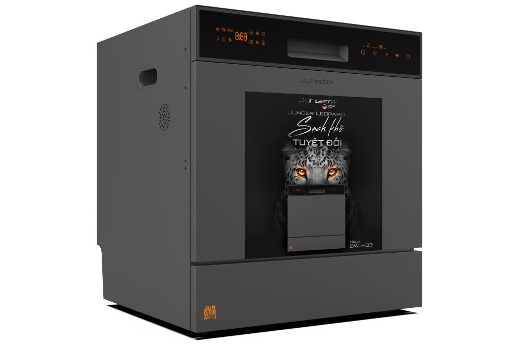 Máy rửa chén độc lập Junger Leopard DWJ-103 Màu Đen - Xám