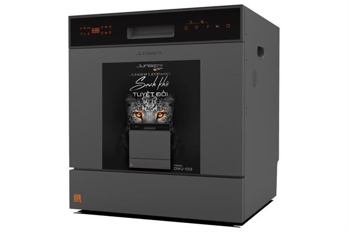 Máy rửa chén độc lập Junger Leopard DWJ-103 Màu Đen - Xám