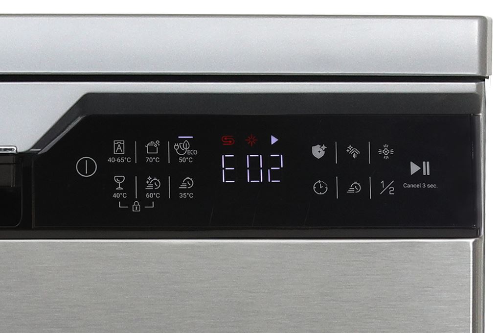 Máy rửa chén độc lập Hitachi HDF-F146VX Màu Bạc