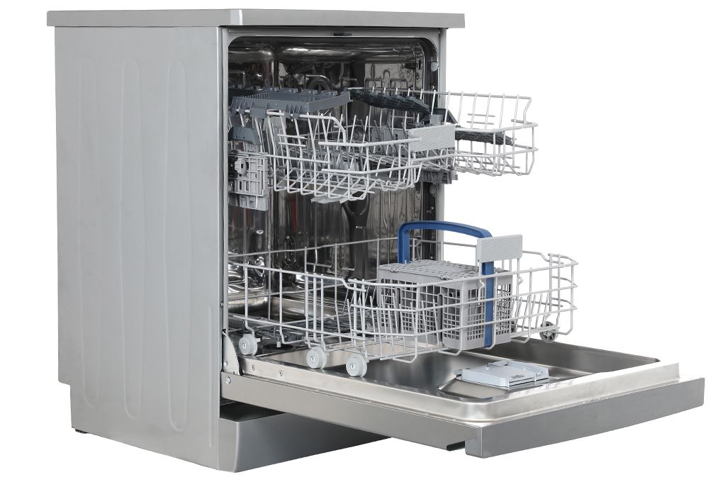 Máy rửa chén độc lập Hitachi HDF-F146VX Màu Bạc