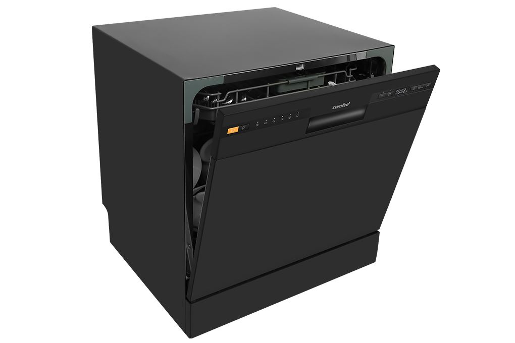 Máy rửa chén độc lập Comfee CDW-8F60RB Màu Đen