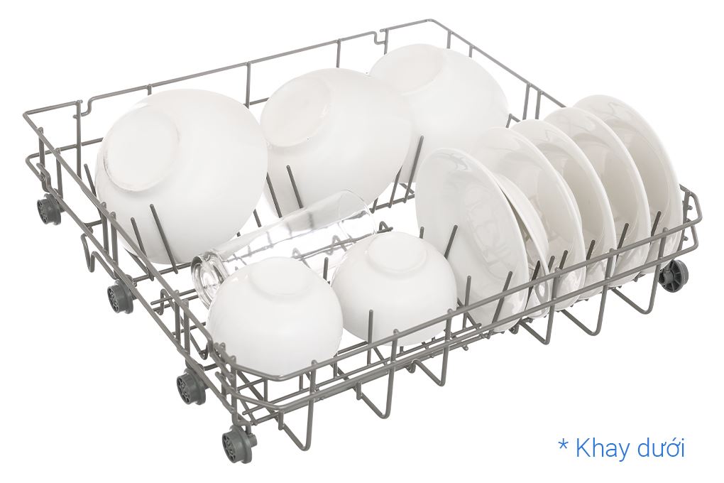 Máy rửa chén độc lập Comfee CDW-8F60RB Màu Đen
