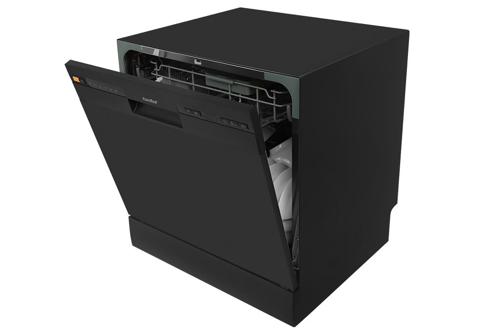 Máy rửa chén độc lập Comfee CDW-8F60RB Màu Đen