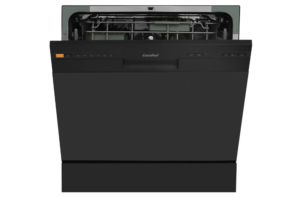 Máy rửa chén độc lập Comfee CDW-8F60RB Màu Đen