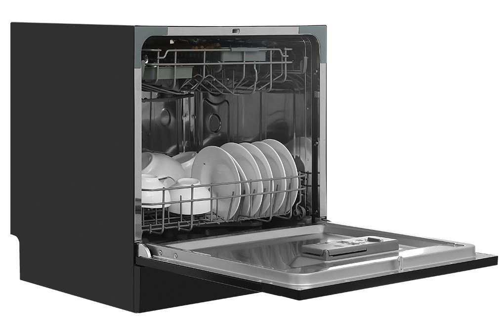 Máy rửa chén độc lập Comfee CDW-8F60RB Màu Đen