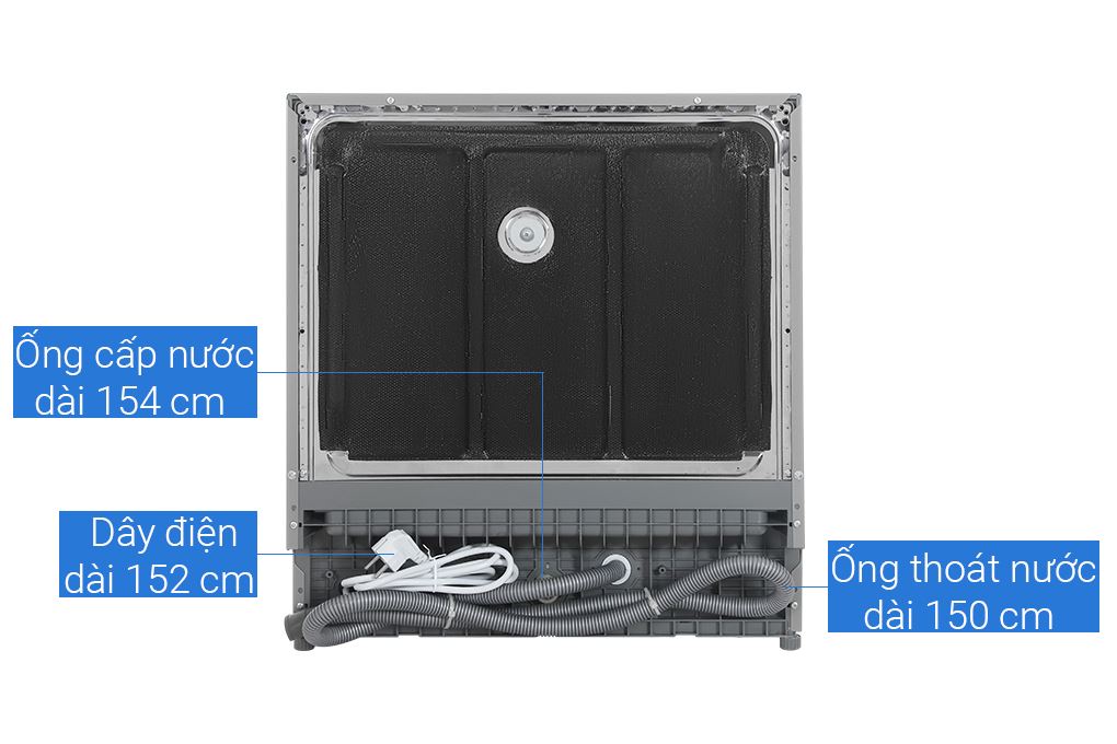 Máy rửa chén mini Electrolux EFC3862MS Màu Xám nhạt