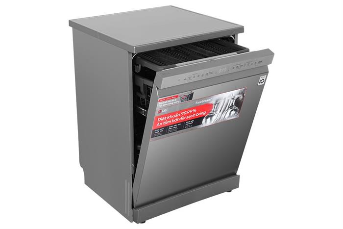 Máy rửa chén độc lập LG LDT14SVA4 Màu Xám