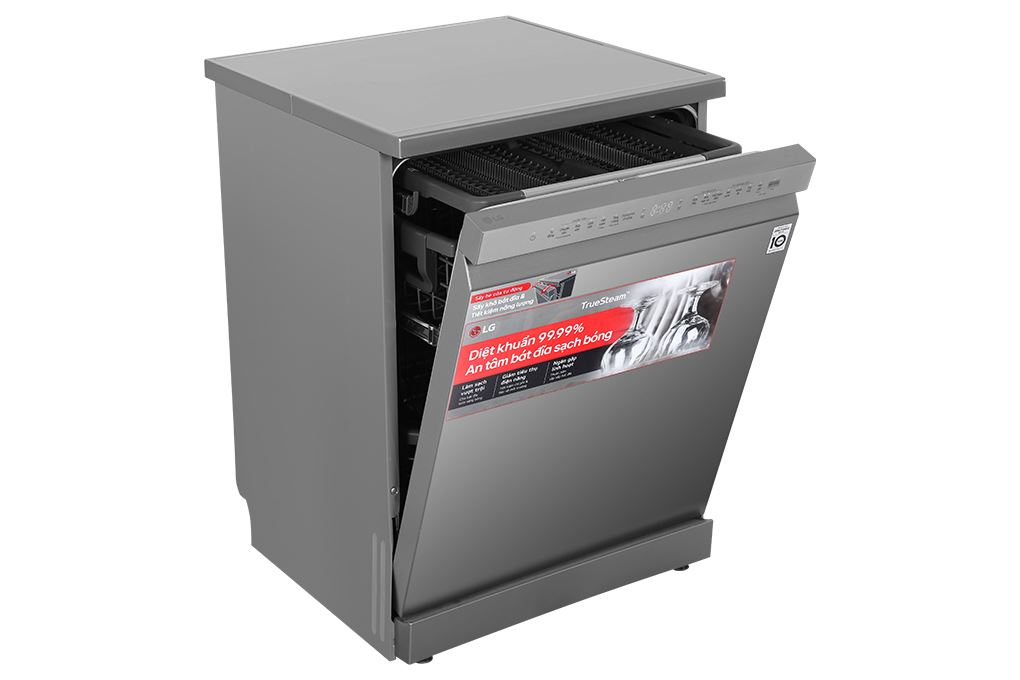 Máy rửa chén độc lập LG LDT14SVA4 Màu Xám