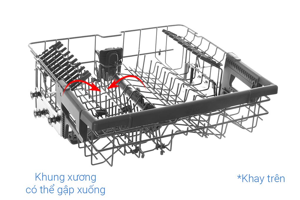 Máy rửa chén độc lập LG LDT14SVA4 Màu Xám