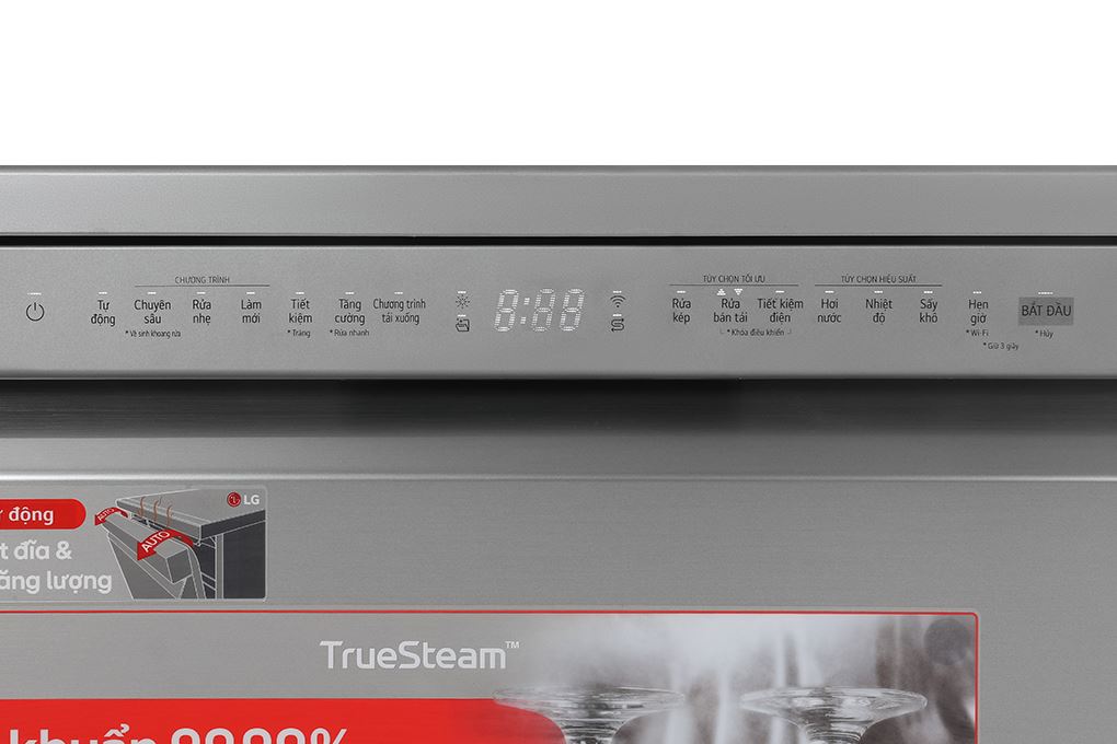 Máy rửa chén độc lập LG LDT14SVA4 Màu Xám