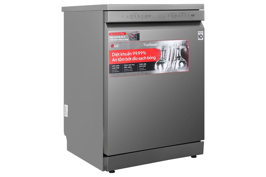 Máy rửa chén độc lập LG LDT14SVA4 Màu Xám