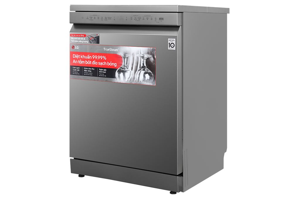 Máy rửa chén độc lập LG LDT14SVA4 Màu Xám