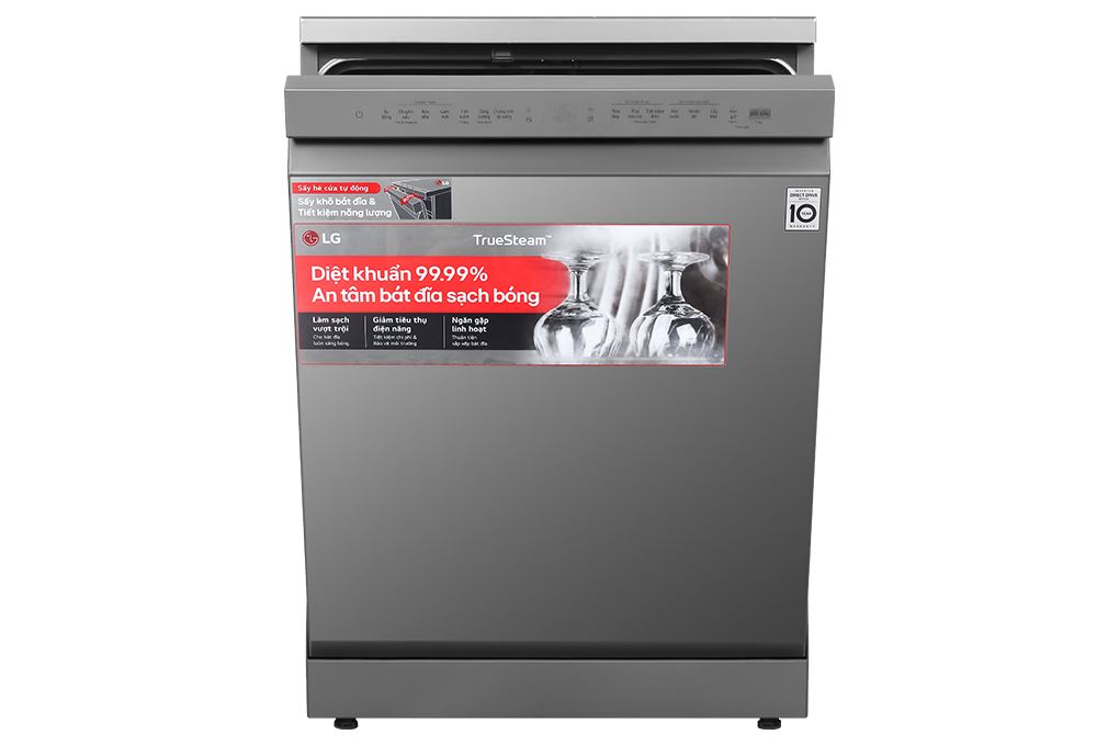 Máy rửa chén độc lập LG LDT14SVA4 Màu Xám