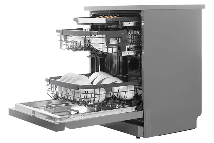 Máy rửa chén độc lập LG LDT14SVA4 Màu Xám