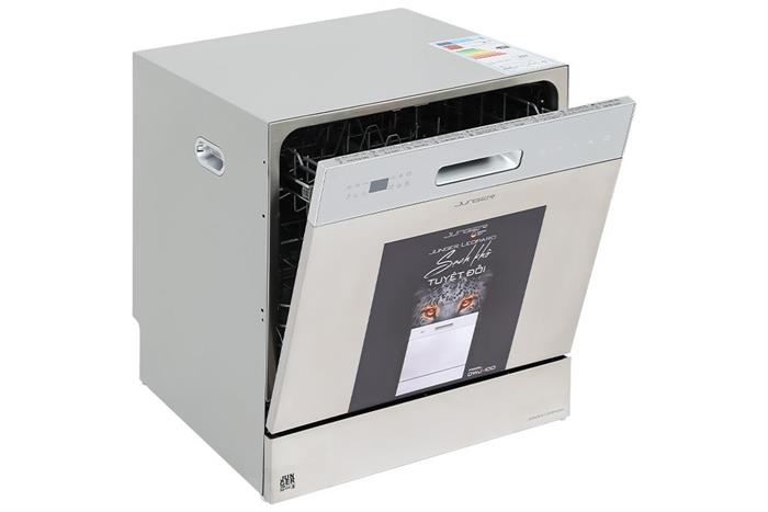 Máy rửa chén độc lập Junger Leopard DWJ-100 Màu Inox