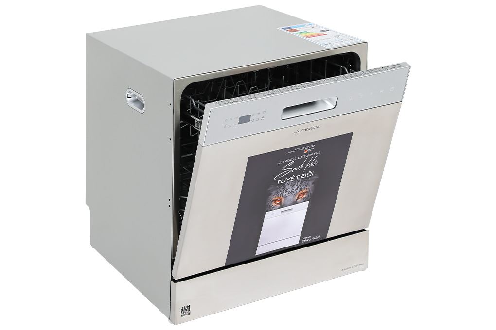 Máy rửa chén độc lập Junger Leopard DWJ-100 Màu Inox