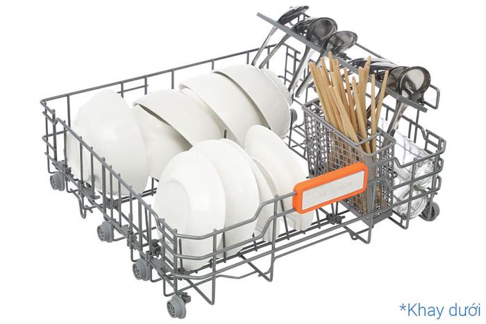 Máy rửa chén độc lập Junger Leopard DWJ-100 Màu Inox