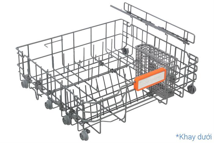 Máy rửa chén độc lập Junger Leopard DWJ-100 Màu Inox