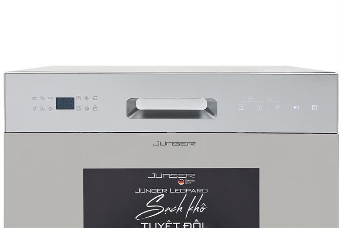 Máy rửa chén độc lập Junger Leopard DWJ-100 Màu Inox