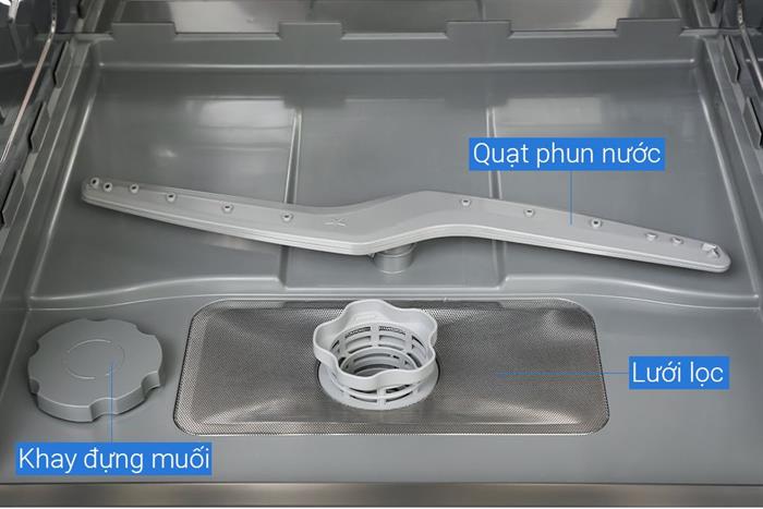 Máy rửa chén độc lập Junger Leopard DWJ-100 Màu Inox