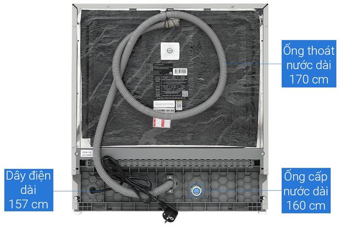 Máy rửa chén độc lập Junger Leopard DWJ-100 Màu Inox