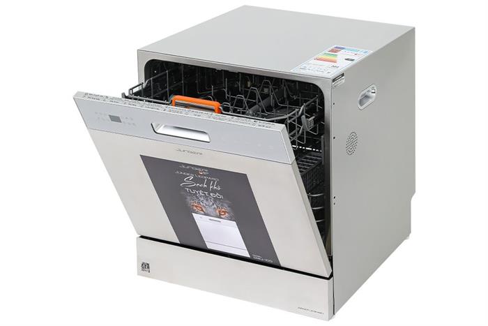 Máy rửa chén độc lập Junger Leopard DWJ-100 Màu Inox
