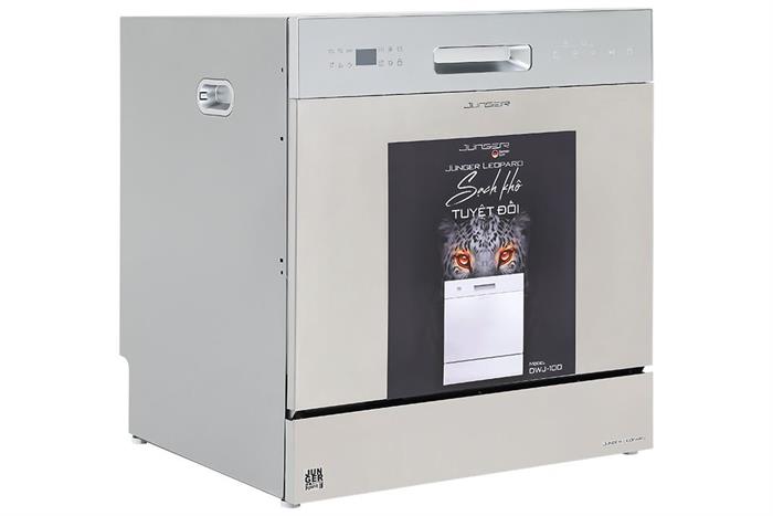 Máy rửa chén độc lập Junger Leopard DWJ-100 Màu Inox