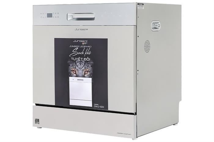 Máy rửa chén độc lập Junger Leopard DWJ-100 Màu Inox