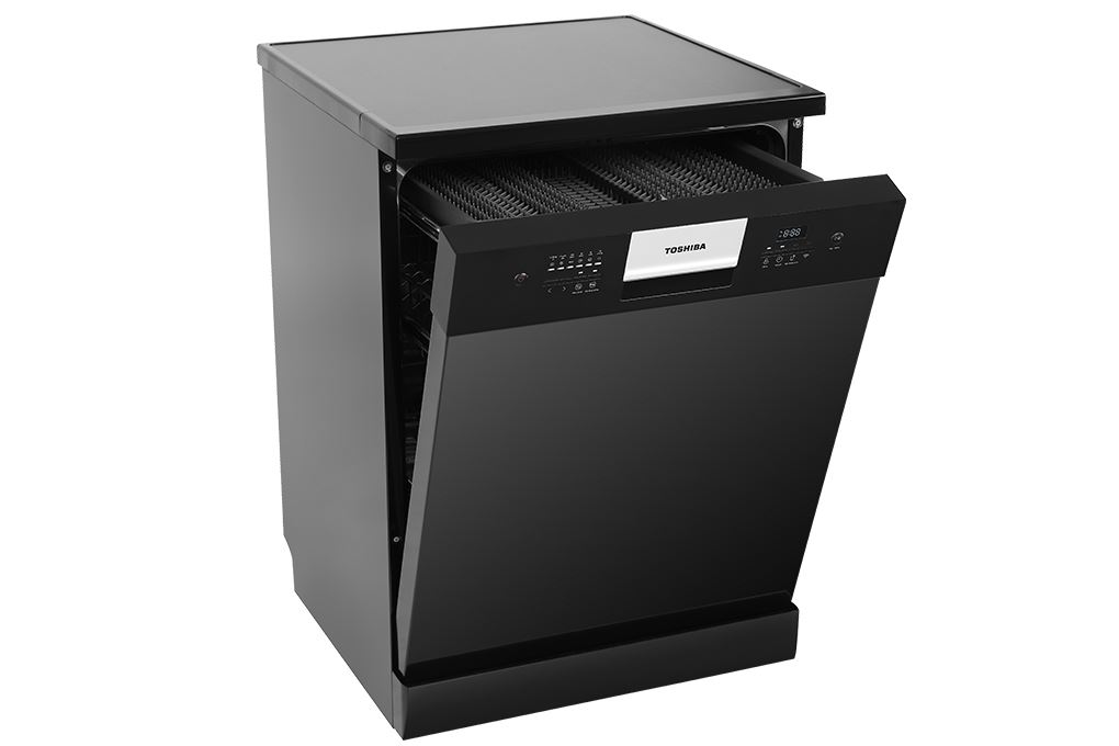 Máy rửa chén độc lập Toshiba DW-15F9(B)-VN Màu Đen