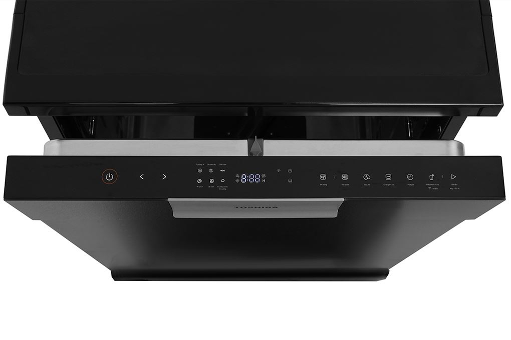 Máy rửa chén độc lập Toshiba DW-15F8(B)-VN Màu Đen