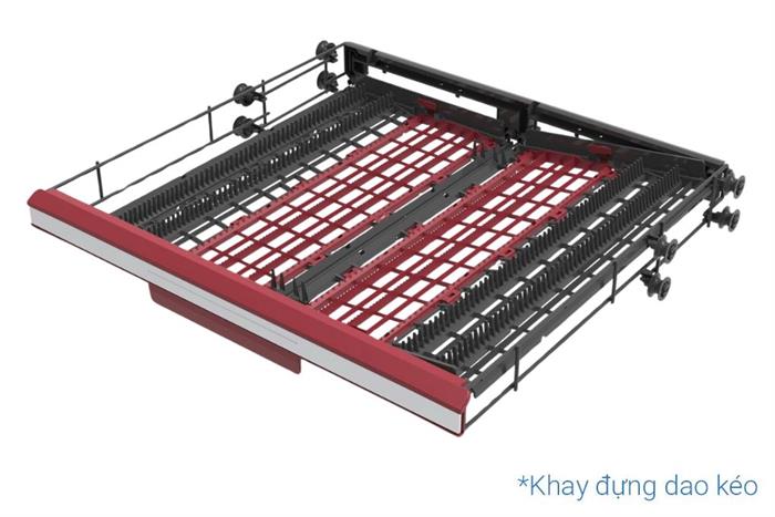 Máy rửa chén độc lập Toshiba DW-15F7(G)-VN Màu Xám