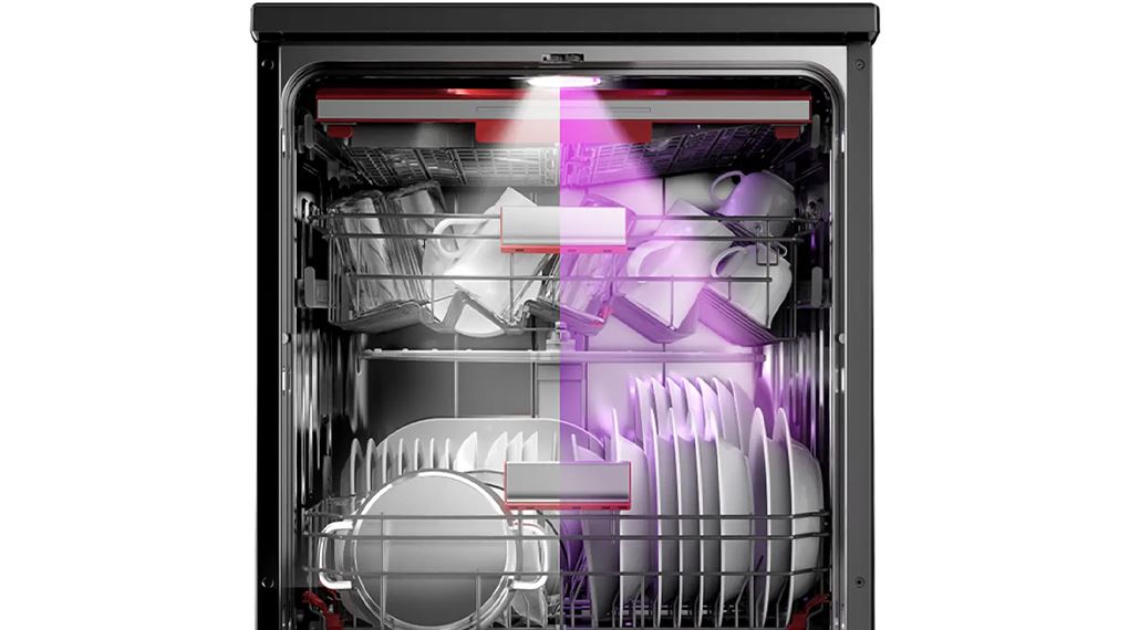 Máy rửa chén độc lập Toshiba DW-15F7(G)-VN - Diệt khuẩn
