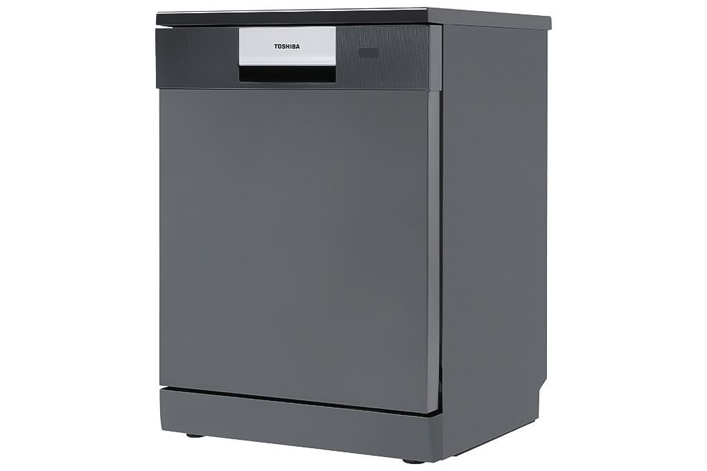 Máy rửa chén độc lập Toshiba DW-15F7(G)-VN Màu Xám