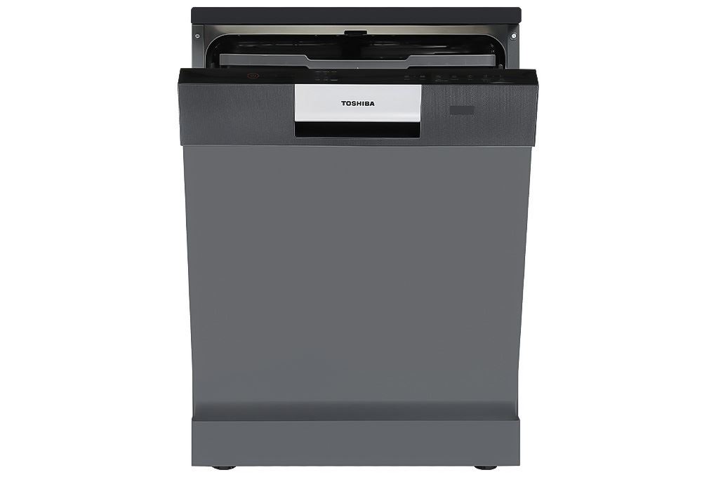 Máy rửa chén độc lập Toshiba DW-15F7(G)-VN Màu Xám