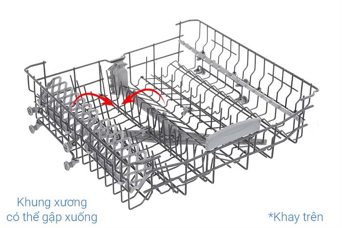 Máy rửa chén độc lập Electrolux EFF1360VSA Màu Xám