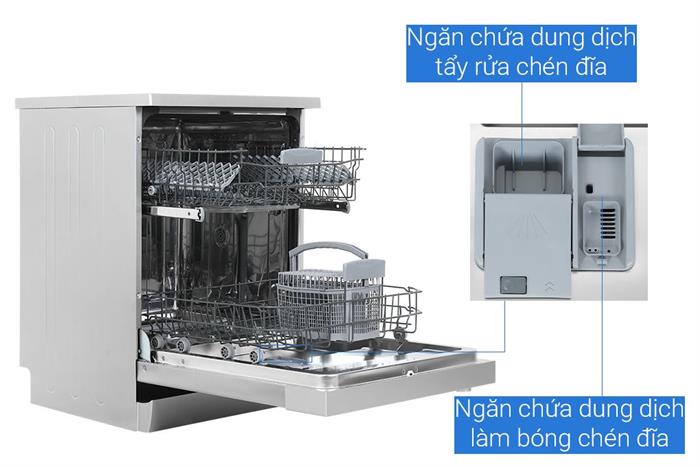 Máy rửa chén độc lập Electrolux EFF1360VSA Màu Xám