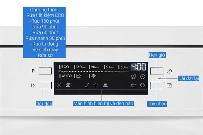 Máy rửa chén độc lập Electrolux ESA47200SW Màu Trắng
